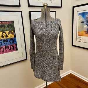SOLD WHBM Gray Sweater Dress